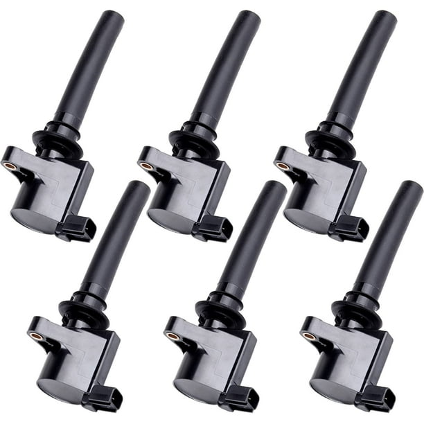 ECCPP Ignition Coils DG500 Pack of 6 Fit for Ford for Mazda for Mercury 3.0L V6 OE Numbers DG513 FD502 ECCPP Ignition Coils DG500 Pack of 6 Fit for Ford for Mazda for Mercury 3.0L V6 OE Numbers DG513 FD502